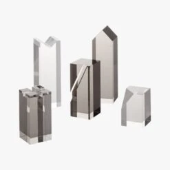 Clear And Smoke Grey Acrylic Chess Set 10 Clear And Smoke Grey Acrylic Chess Set -Furniture Sale AcrylicChessSetAVF18