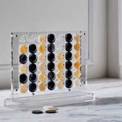 Acrylic Four In A Row Board Game -Furniture Sale AcrylicFourinARowNV20 1x1