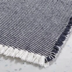 Alex Reversible Black/White Bath Mat 24"x36" -Furniture Sale AlexRvrsblBkWhtBthMatAVSHS21 1