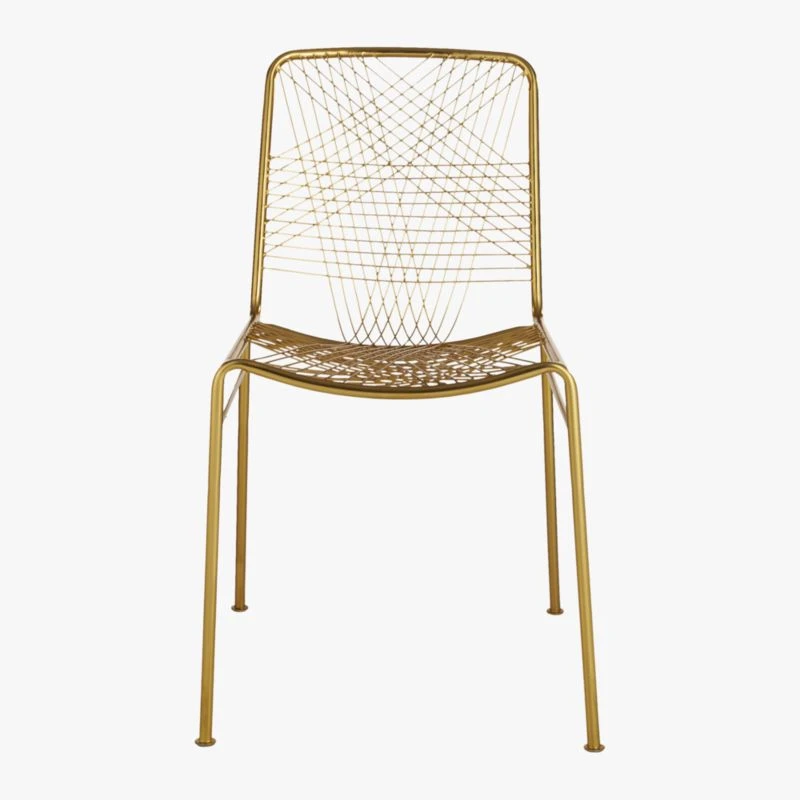 Alpha Brass Metal Chair 7 Alpha Brass Metal Chair - Image 5