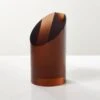 Dark Amber Acrylic Bookend 1 Dark Amber Acrylic Bookend -Furniture Sale AmberAcrylicBookendSHF23