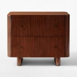 Andora 2-Drawer Wood Nightstand -Furniture Sale AndoraWoodNightstandSOSSS22