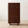 Andora Tall 4-Drawer Wood Dresser 1 Andora Tall 4-Drawer Wood Dresser -Furniture Sale AndoraWoodTallChestSHS22