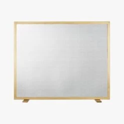 Antique Brass Fireplace Screen -Furniture Sale AntiqueBrssFrplcScrnF18