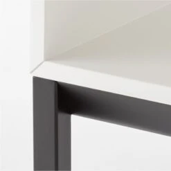 Aptum White Metal Bookcase 19 Aptum White Metal Bookcase -Furniture Sale AptumModBookshelfAVSSF21