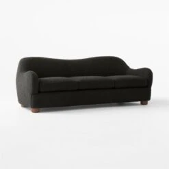 Bacio Black Boucle Sofa 10 Bacio Black Boucle Sofa -Furniture Sale BacioBlackBoucleSofa3QSSF23