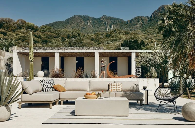 Baixa Wood Outdoor Loveseat 4 Baixa Wood Outdoor Loveseat - Image 2