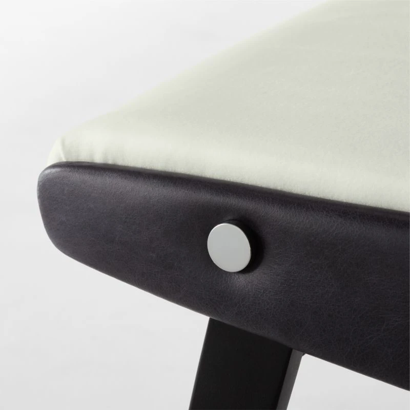 Baja Ivory Velvet Bench 7 Baja Ivory Velvet Bench - Image 5