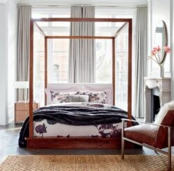 Infinity Brass Round Wall Mirror 24" -Furniture Sale BaliWoodCanopyQueenBedJN19