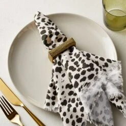 Barre Gold Napkin Rings Set Of 8 8 Barre Gold Napkin Rings Set Of 8 -Furniture Sale BarreGoldNapkinRingSHF21