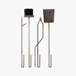 4-Piece Bend Raw Steel Standing Fireplace Tool Set 9 4-Piece Bend Raw Steel Standing Fireplace Tool Set -Furniture Sale BendFrplcToolsRawSteelS4AVF19