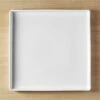 Bento Square White Serving Platter -Furniture Sale BentoWhiteSqPlatterSHF16