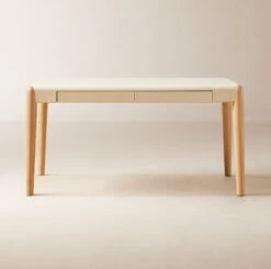 Furniture Sale 5 Beto White Shagreen Desk With Drawer