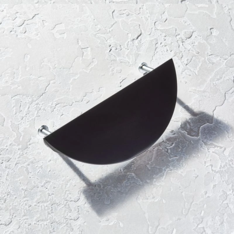 3" Matte Black Bin Pull 4 3" Matte Black Bin Pull - Image 2