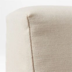 Bonelli Teak Outdoor Lounge Chair With Ivory Sunbrella® Cushions -Furniture Sale BonelliLoungeChairAV2SSS23