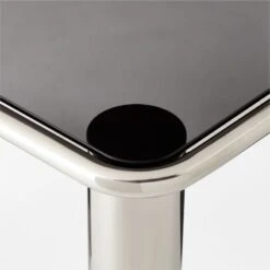 Bovisio Rectangular Smoked Glass Dining Table -Furniture Sale BovisioDiningTableAVSSF22