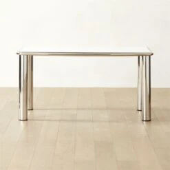 Bovisio Rectangular Smoked Glass Dining Table