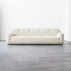 Brace Cream Boucle Sofa