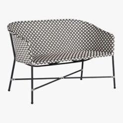 Brava Wicker Outdoor Loveseat -Furniture Sale BravaLoveseat3QS18