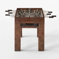 Burl Wood Foosball Table -Furniture Sale BurlFoosballTableAV2SSF22