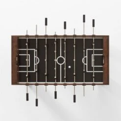 Burl Wood Foosball Table -Furniture Sale BurlFoosballTableAV4SSF22