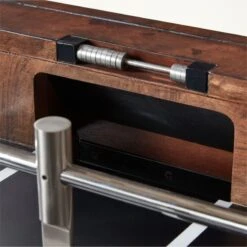 Burl Wood Foosball Table -Furniture Sale BurlFoosballTableHolAV3SHF22