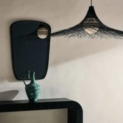 Ponder Small Black Wall Mirror 23.5"x32.75" 11 Ponder Small Black Wall Mirror 23.5"x32.75" -Furniture Sale CB2FA22 14A detail4 V1