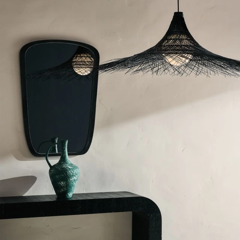 Ponder Small Black Wall Mirror 23.5"x32.75" 6 Ponder Small Black Wall Mirror 23.5"x32.75" - Image 5