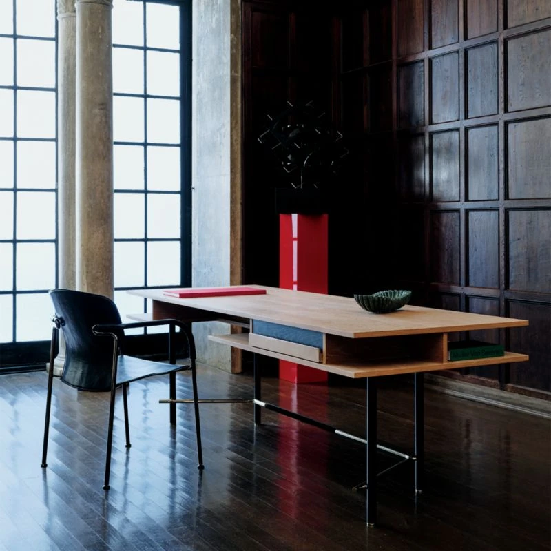 Pesaro Black Leather Dining Armchair 4 Pesaro Black Leather Dining Armchair - Image 2