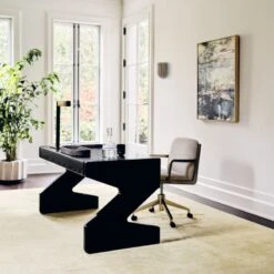 'River Rocks' Framed Acrylic Painting Reproduction By Jeffrey Fitzgerald 31''x41'' -Furniture Sale CB2SP23 02B Hero