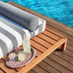 Pave Red Marble Server -Furniture Sale CB2SU23 08B DET V1 RET