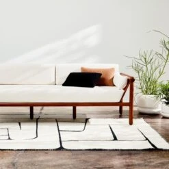 Silves Black Boucle Outdoor Throw Pillow 20''x12'' 13 Silves Black Boucle Outdoor Throw Pillow 20''x12'' -Furniture Sale CB2SU23 PR 001 Hero