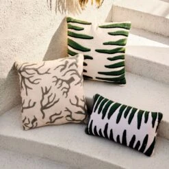 Gato Outdoor Throw Pillow 20'' -Furniture Sale CB2SU23 RC 05C 037 1
