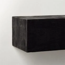 Caia Black Mantel Shelf 60" 14 Caia Black Mantel Shelf 60" -Furniture Sale CaiaBlkMantelLedge48inAV3SHS21