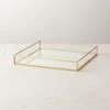 Cato Vanity Tray With Brass Trim -Furniture Sale CatoGoldVanityTraySHS23