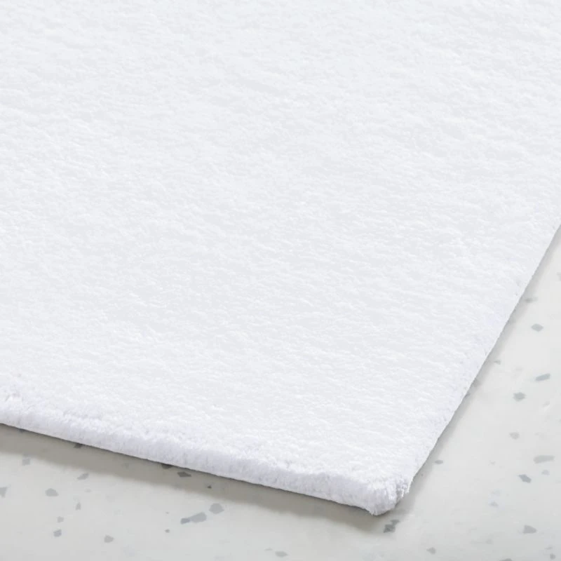 Chase Organic Cotton White Bath Mat 24"x36" 5 Chase Organic Cotton White Bath Mat 24"x36" - Image 3
