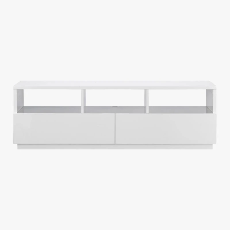Chill High-Gloss White Media Console 60'' 5 Chill High-Gloss White Media Console 60'' - Image 3