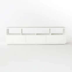 Chill High-Gloss White Media Console 80'' -Furniture Sale ChillMediaConsoleLargeSOSSS21