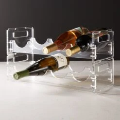 Clear Wine Rack 7 Clear Wine Rack -Furniture Sale ClearWineRackAVSHS20