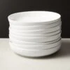Contact White Pasta Bowl Set Of 8 -Furniture Sale ContactPastaBowlS8SHF19