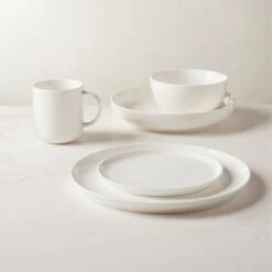 Contact White Serving Bowl -Furniture Sale ContactWhtDinnerwareGroupFHS22 2