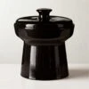Contempri Black Cookie Jar -Furniture Sale ContempriBlkCnstrCookieJrSHS22