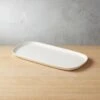 Crisp Rectangular Matte White Serving Platter 1 Crisp Rectangular Matte White Serving Platter -Furniture Sale CrispMatteWhiteRctSrvPlttrSHS18