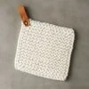Crochet White Pot Holder -Furniture Sale CrochetPotHolderSHS19
