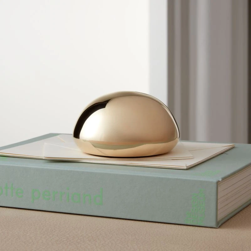 Dew Brass Paper Weight 4 Dew Brass Paper Weight - Image 2