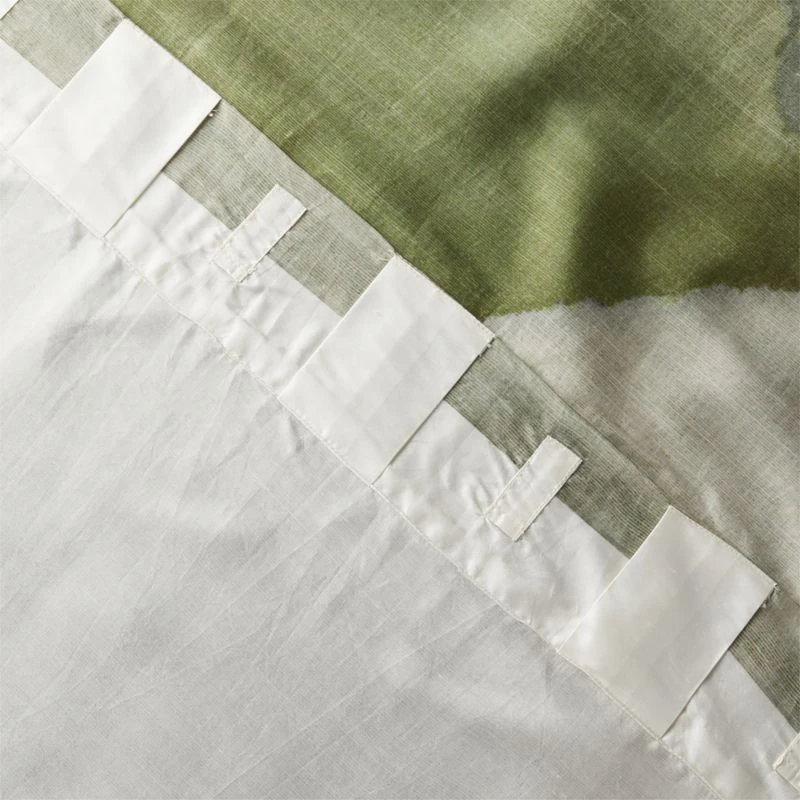 Elysium Green Dupioni Silk Window Curtain Panel 48"x84'' 7 Elysium Green Dupioni Silk Window Curtain Panel 48"x84'' - Image 5