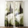 Elysium Green Dupioni Silk Window Curtain Panel 48"x84'' 2 Elysium Green Dupioni Silk Window Curtain Panel 48"x84'' -Furniture Sale ElysiumGrnCrtn96PanelSHF23
