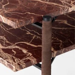 Ember Red Marble Console Table -Furniture Sale EmberRdMrblConsoleTableAVSSF22