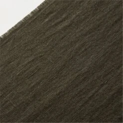 Eria Linen Moss Green Table Runner 14"x90" -Furniture Sale EriaLinenRunner14x90inAV2SHF22