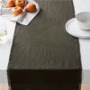 Eria Linen Moss Green Table Runner 14"x90" -Furniture Sale EriaLinenRunner14x90inAVSHF22